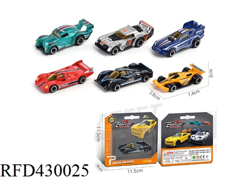 1:64 ALLOY RACING CAR