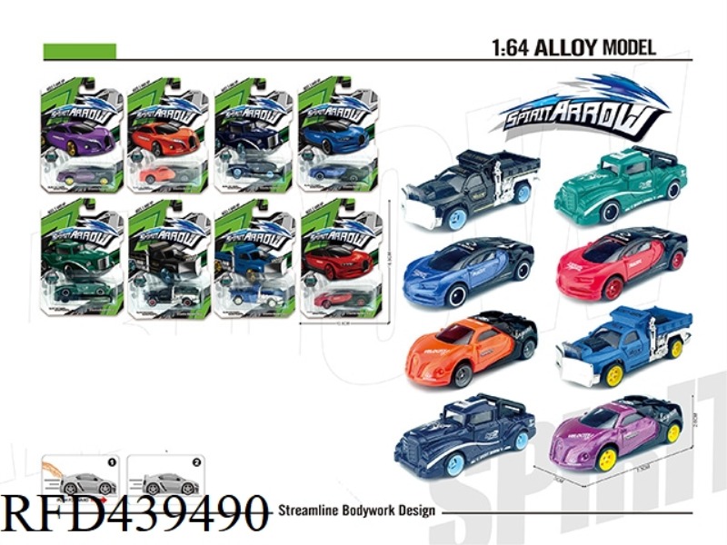 ALLOY SLIDING SIMULATION CAR