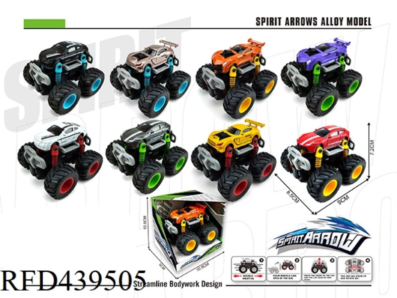 ALLOY DUAL INERTIA OFF-ROAD SIMULATION VEHICLE