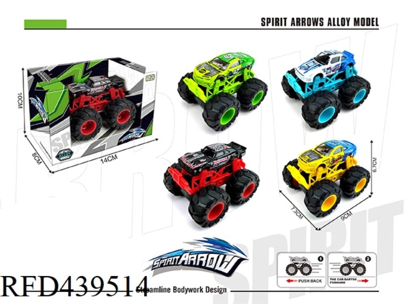ALLOY PULL BACK OFF-ROAD RACING