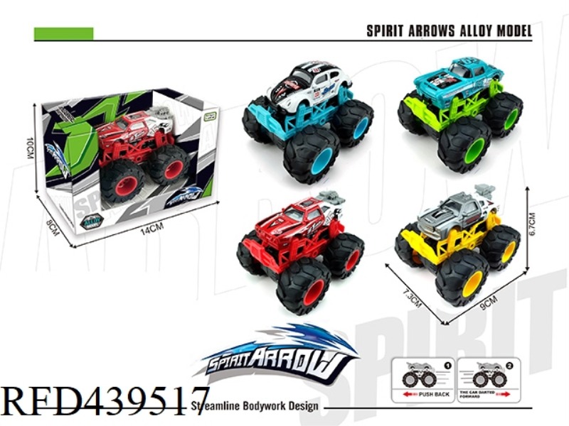 ALLOY PULL BACK OFF-ROAD RACING