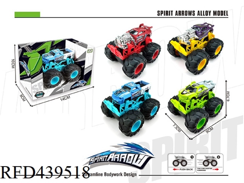 ALLOY PULL BACK OFF-ROAD RACING