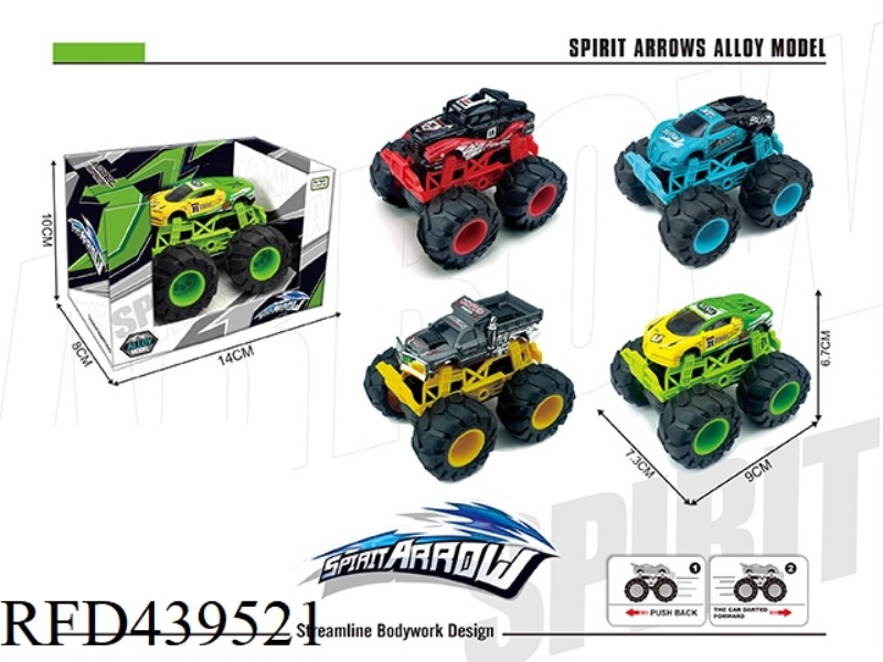 ALLOY PULL BACK OFF-ROAD RACING