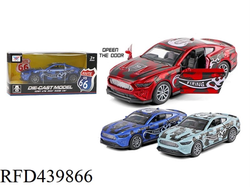 1:32 ALLOY MUSTANG MODEL DOOR OPENING FORCE (1 PACK)