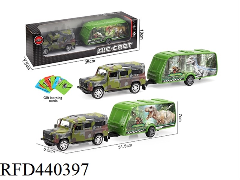 ALLOY DINOSAUR CAR
