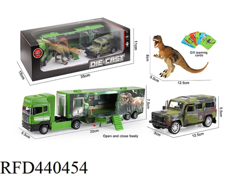 ALLOY DINOSAUR CAR