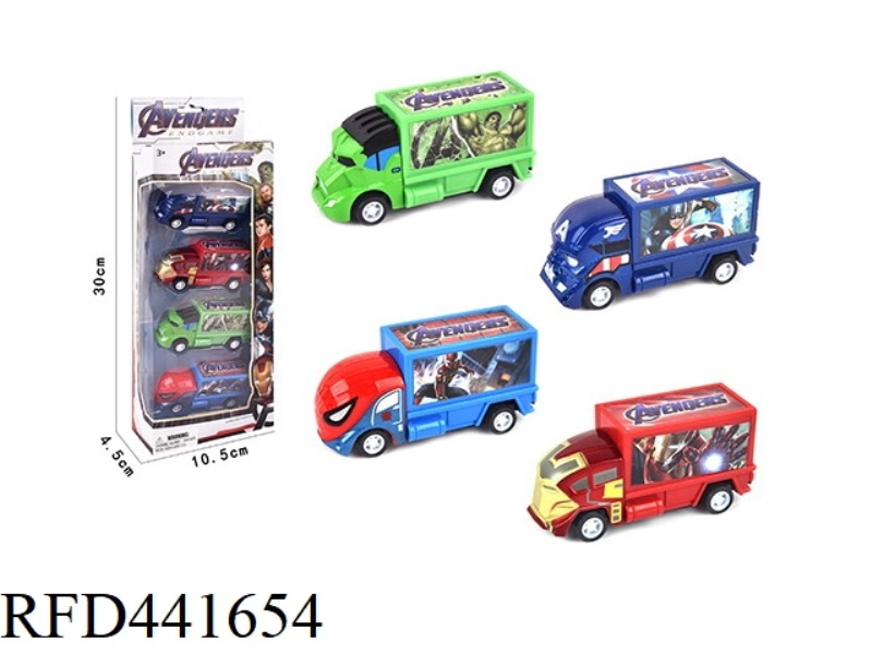 AVENGERS (PULL BACK ALLOY CAR)
