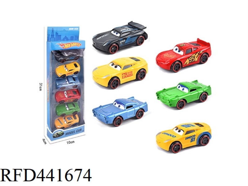 6PCS SLIDING ALLOY STORY