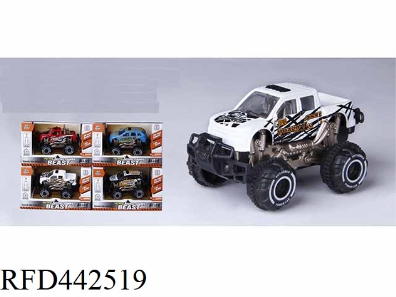 PULL BACK ALLOY OFF-ROAD RACING