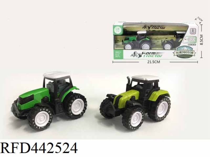 PULL BACK ALLOY FARMER CAR