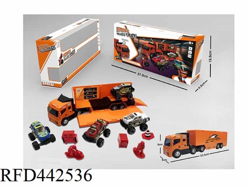 INERTIA RACING REPAIR SCENE CONTAINER TRUCK