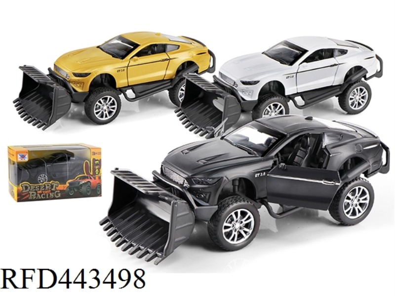 1:32 ALLOY CAR MUSTANG MODIFIED PULL BACK TO OPEN THE DOOR