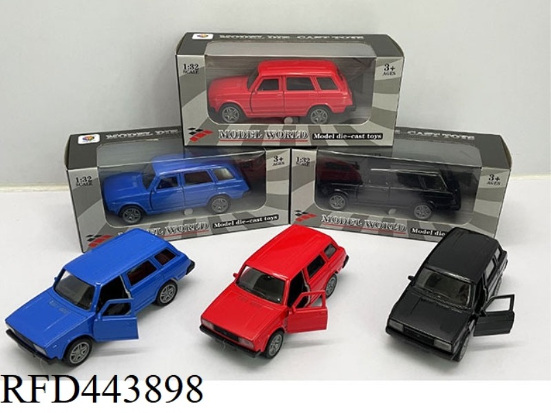 1: 32 SIMULATION LADA OFF-ROAD TWO DOOR RETURN FORCE ALLOY VEHICLE