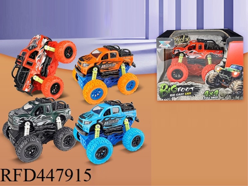 1: 32 ALLOY 4WD INERTIA CLIMBING CAR (1 SET)