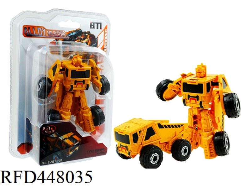 ALLOY ENGINEERING VEHICLE (LOADING VEHICLE) HUMANOID PACKAGING