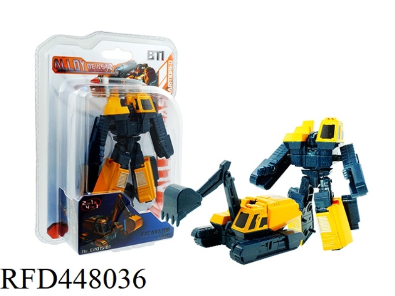 HUMANOID PACKAGING OF ALLOY ENGINEERING VEHICLE (EXCAVATOR)