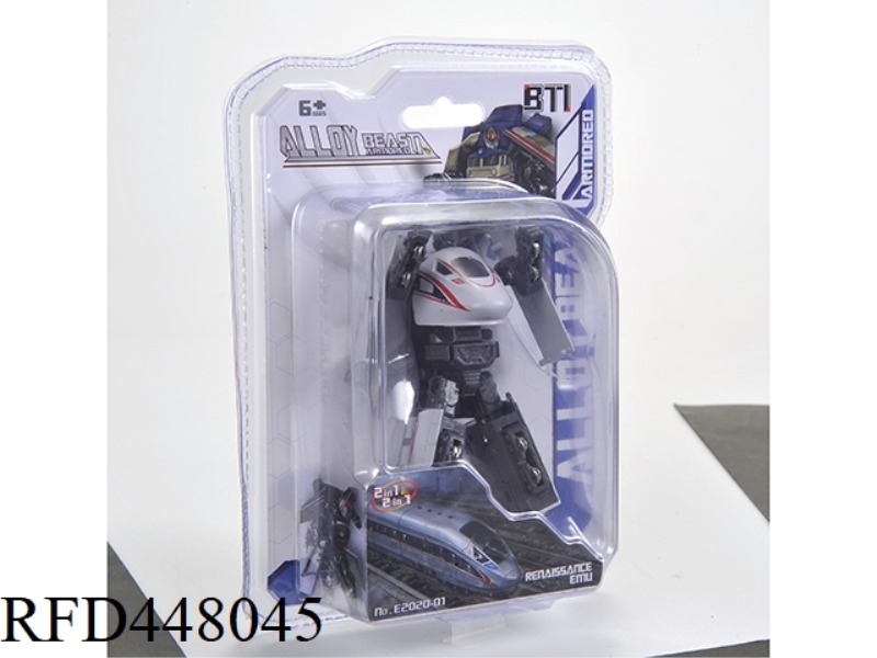ALLOY MOTOR CAR (FUXING NO.) HUMANOID PACKAGING