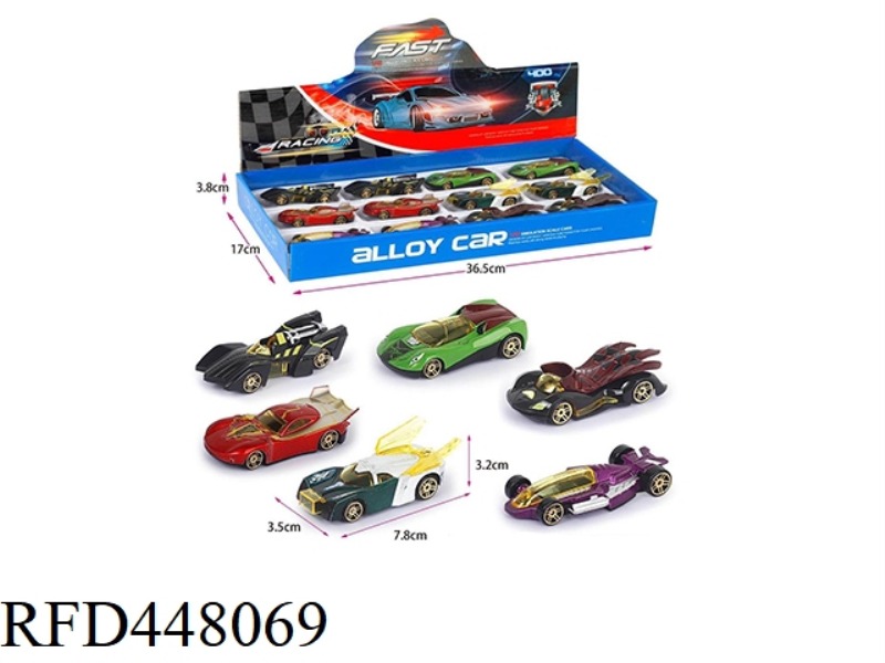 AVENGERS ALLIANCE ALLOY CAR 12PCS
