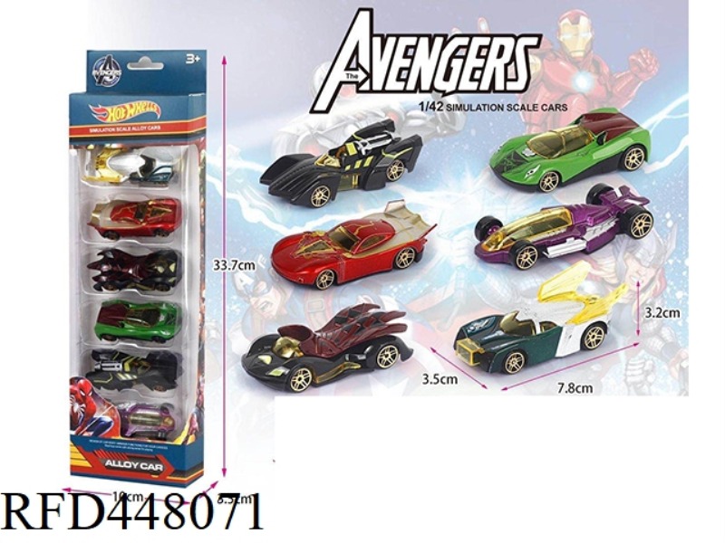 AVENGERS ALLOY CAR