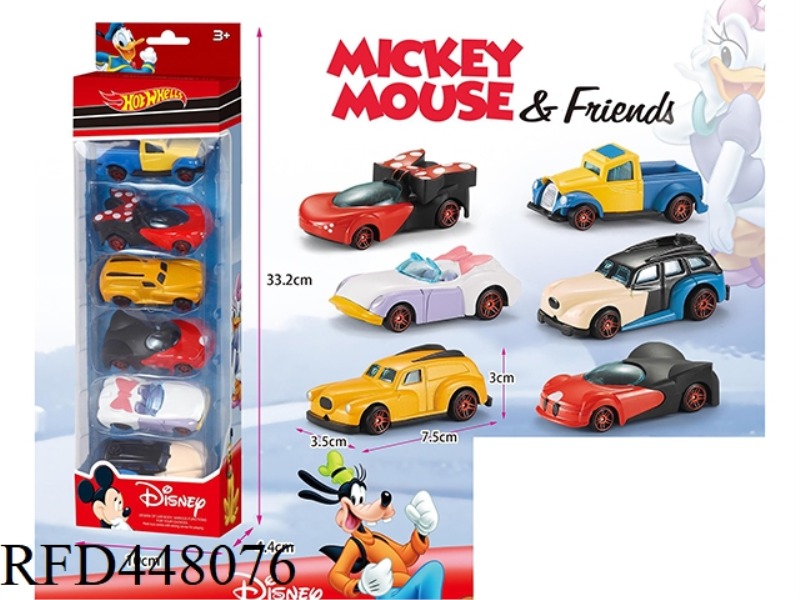 DISNEY CARTOON ALLOY CAR