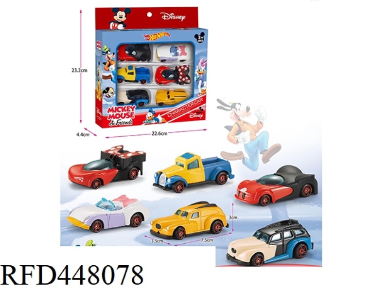 DISNEY CARTOON ALLOY CAR