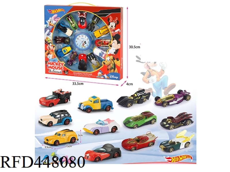DISNEY CARTOON ALLOY CAR