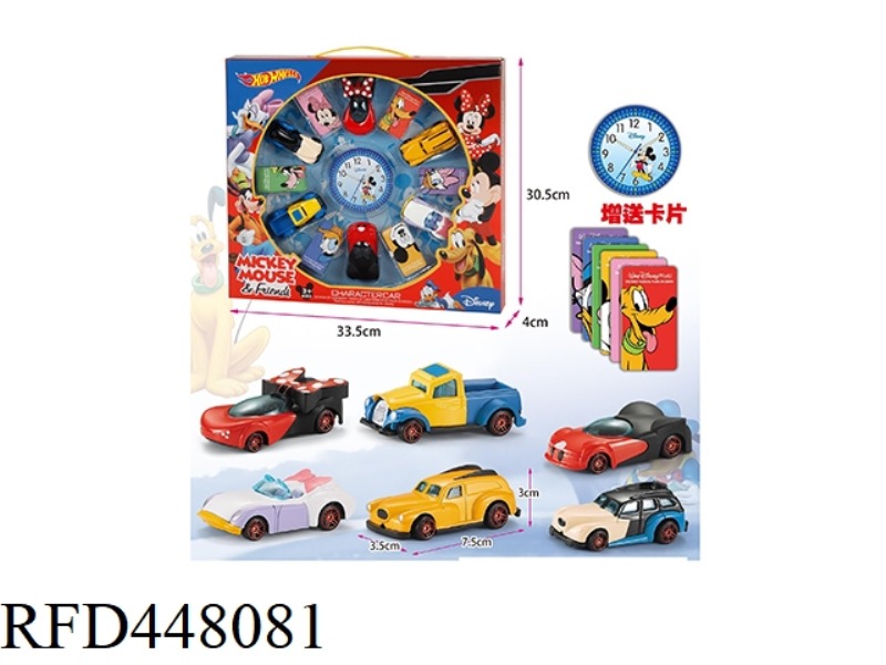 DISNEY CARTOON ALLOY CAR