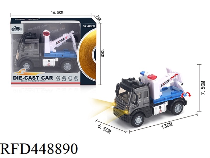 1: 64 RETURN EUROPEAN TRANSPORT TRAILER (ALLOY VEHICLE)