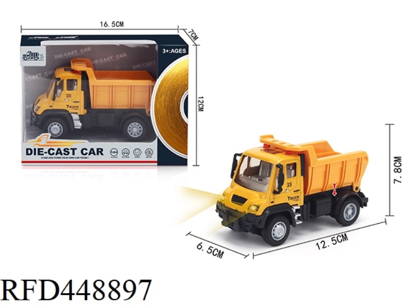 1: 64 HUILIDE ENGINEERING MINE CAR (ALLOY CAR)