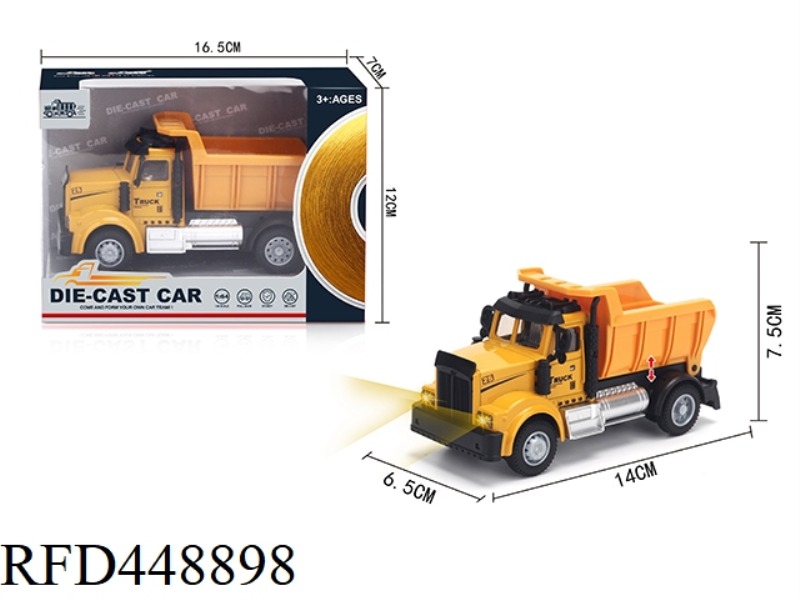 1: 64 HUILI AMERICAN ENGINEERING MINE CAR (ALLOY CAR)