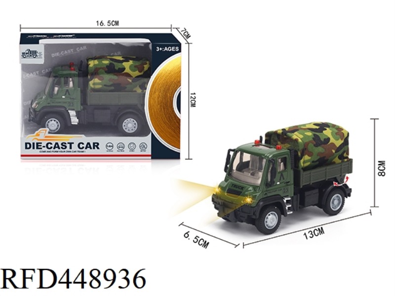 1: 64 HUILI GERMAN TRANSPORT VEHICLE (ALLOY VEHICLE)