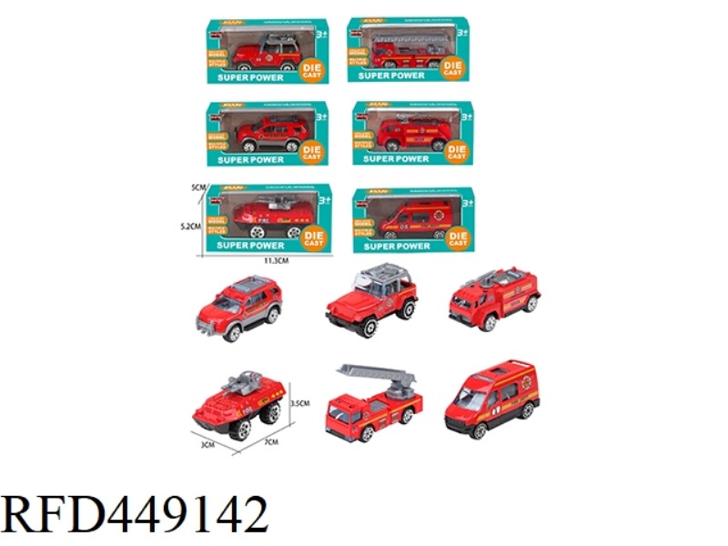 ALLOY FIRE TRUCK