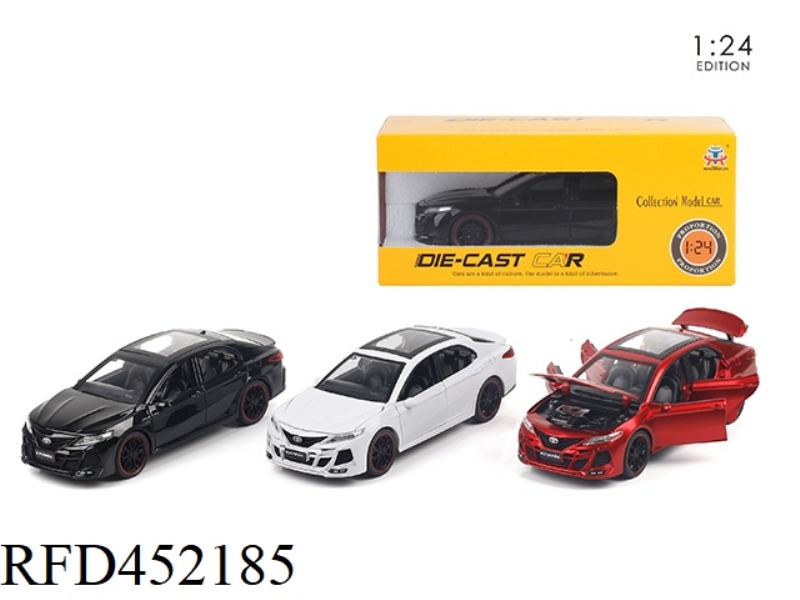 1:24 CAMRY ALLOY CAR PULL BACK WITH SOUND AND LIGHT