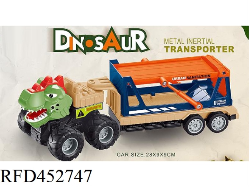DOUBLE INERTIA ALLOY DINOSAUR ENGINEERING TRANSPORTER