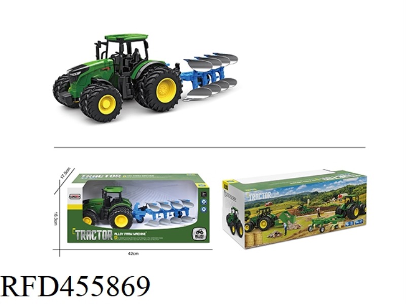 ALLOY SLIDING FARMER OVERTURN PLOUGH CART