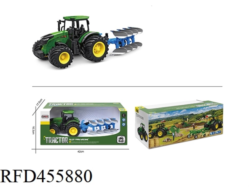 ALLOY SLIDING FARMER OVERTURN PLOUGH CART