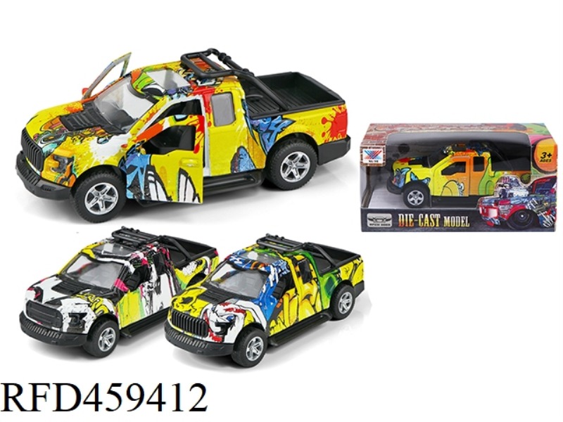 1:32 FORD PICKUP TRUCK ALLOY PULL BACK DOOR (1 PACK)