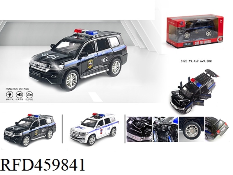 1: 32 TOYOTA KURUZE RUSSIAN POLICE CAR