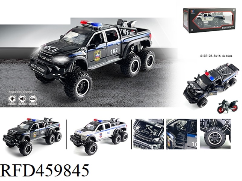 1: 24 FORD RAPTOR RUSSIAN POLICE CAR