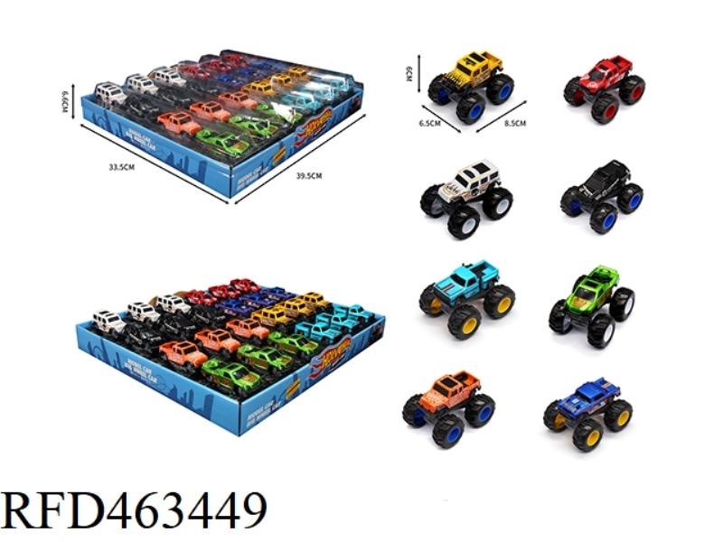 ALLOY CLIMBING CAR 24PCS