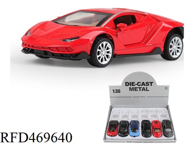 1; 36 LAMBORGHINI 12/DISPLAY BOX
