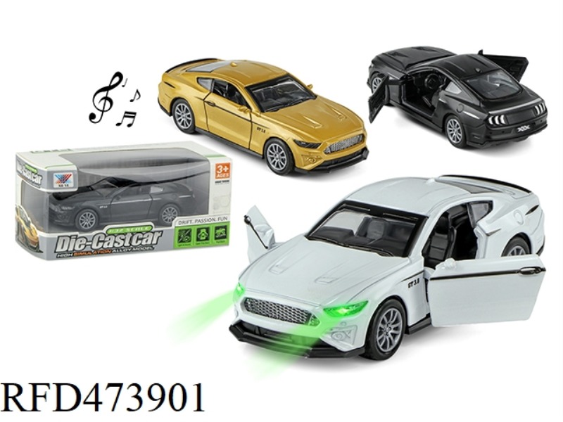 1:32 ALLOY FORD MUSTANG OPENS THE DOOR, PULLS BACK LIGHT AND MUSIC