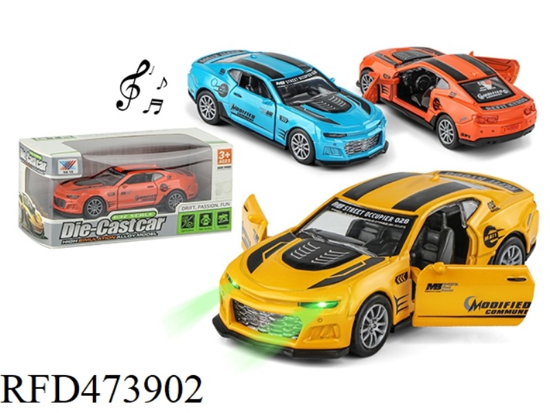 1:32 ALLOY HORNET RACING OPEN THE DOOR, PULL BACK LIGHT AND MUSIC