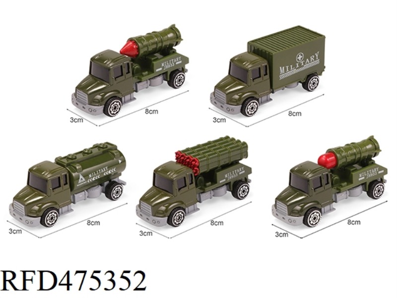 ALLOY SLIDING MILITARY VEHICLE