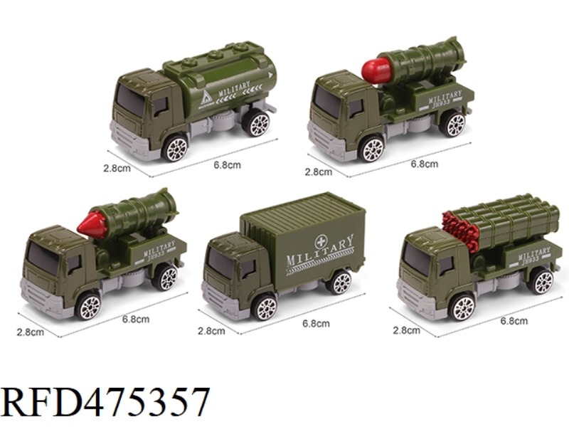 ALLOY SLIDING MILITARY VEHICLE