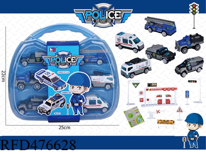 SLIDING ALLOY POLICE SUIT