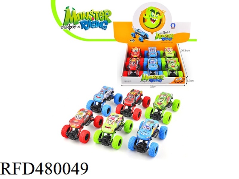 METAL PULL BACK CAR 6PCS