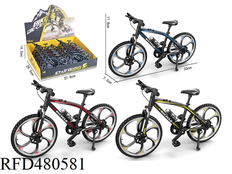 ALLOY FLAT HEAD BIKE 12PCS
