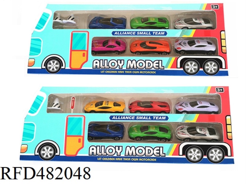 1:64 ALLOY SCOOTER SET (SPORTS CAR)
