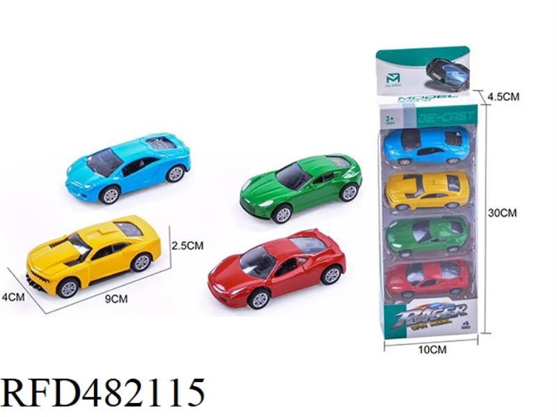 ALLOY PULL BACK SIMULATION CAR